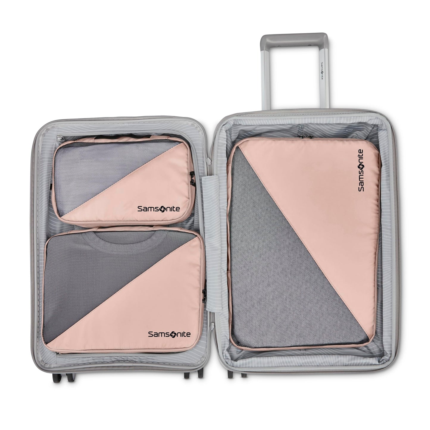 Samsonite 3-Piece Compression Packing Cube Set, Dusty Rose