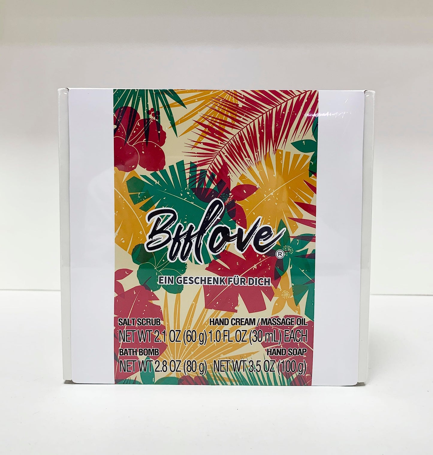 Spa Gifts for Women, Gift Set, Self Care Kit, Birthday Gifts, 5pc Rose Bath Sets Include Massage Oil, Bath Bomb, Salt Scrub, Soap, Hand Cream, Christmas Gifts for Mom