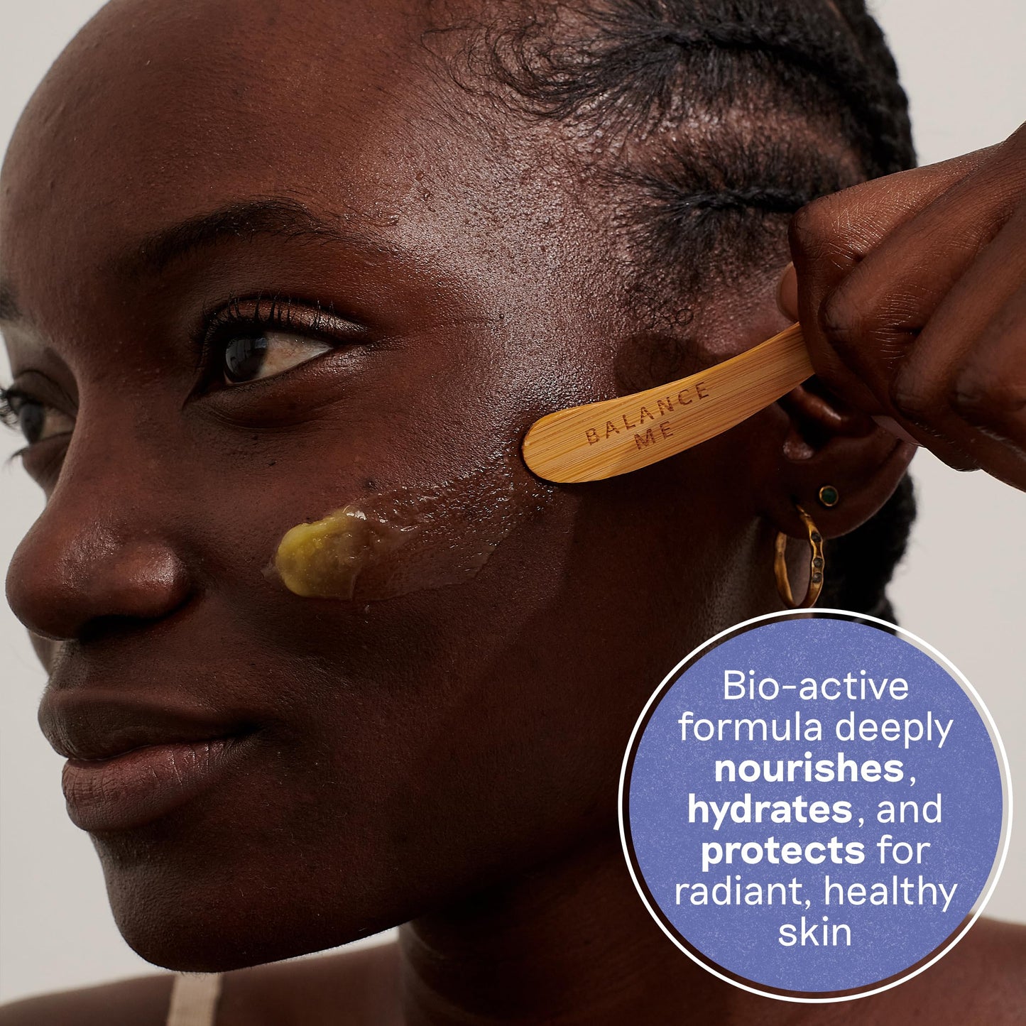 Balance Me Super Berry Face Cleansing Balm, Hydrating Makeup Remover Balm with Raspberry & Cloudberry Oils, Gentle Double Cleanse & Travel Size Facial Cleanser, 3-in-1 Natural Skincare