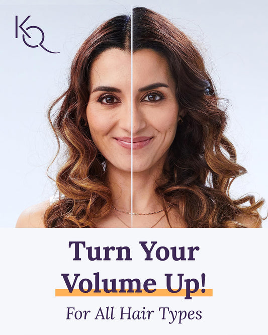 Keranique VOLUME BOOST & STYLE TRAVEL KIT - Anti-Frizz Heat Protection System for Women with Thinning Hair - Includes Keratin Shampoo, Conditioner, and Thickening Mousse, Enhances Volume and Texture