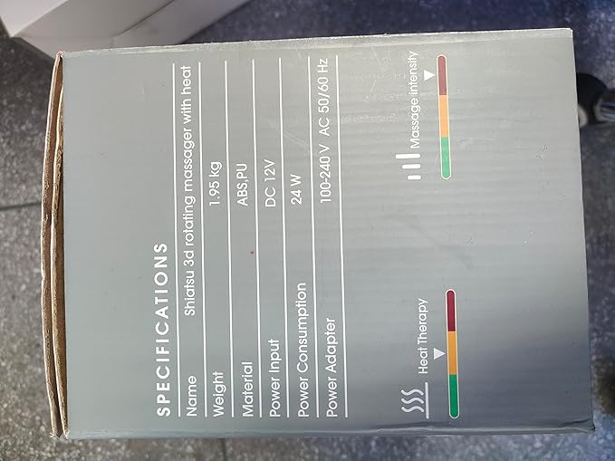 cotsoco Neck Massager,Shiatsu Shoulder and Back Massager with Heat, Electric Deep Tissue Massage Pillow for Body Muscle Pain Relief,Best Gifts Mom Dad Women Men,Home, Office Car Use