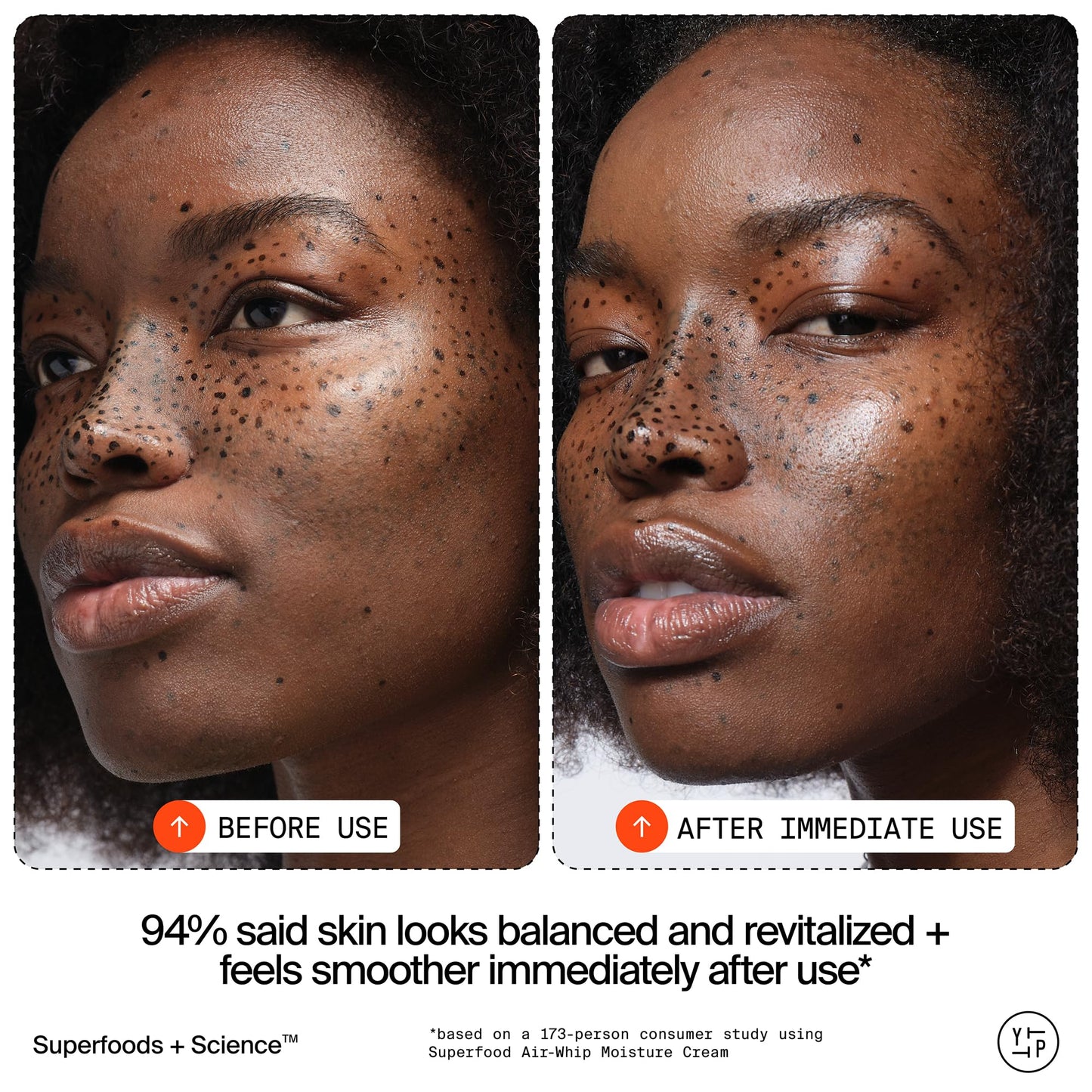 Youth To The People Superfood Air-Whip Moisture Cream Travel - Kale + Green Tea Hyaluronic Acid Face Moisturizer, Smooths + Hydrates Up to 48HR with Dewy Glow, Non-Greasy Lightweight Gel - 0.5 fl oz