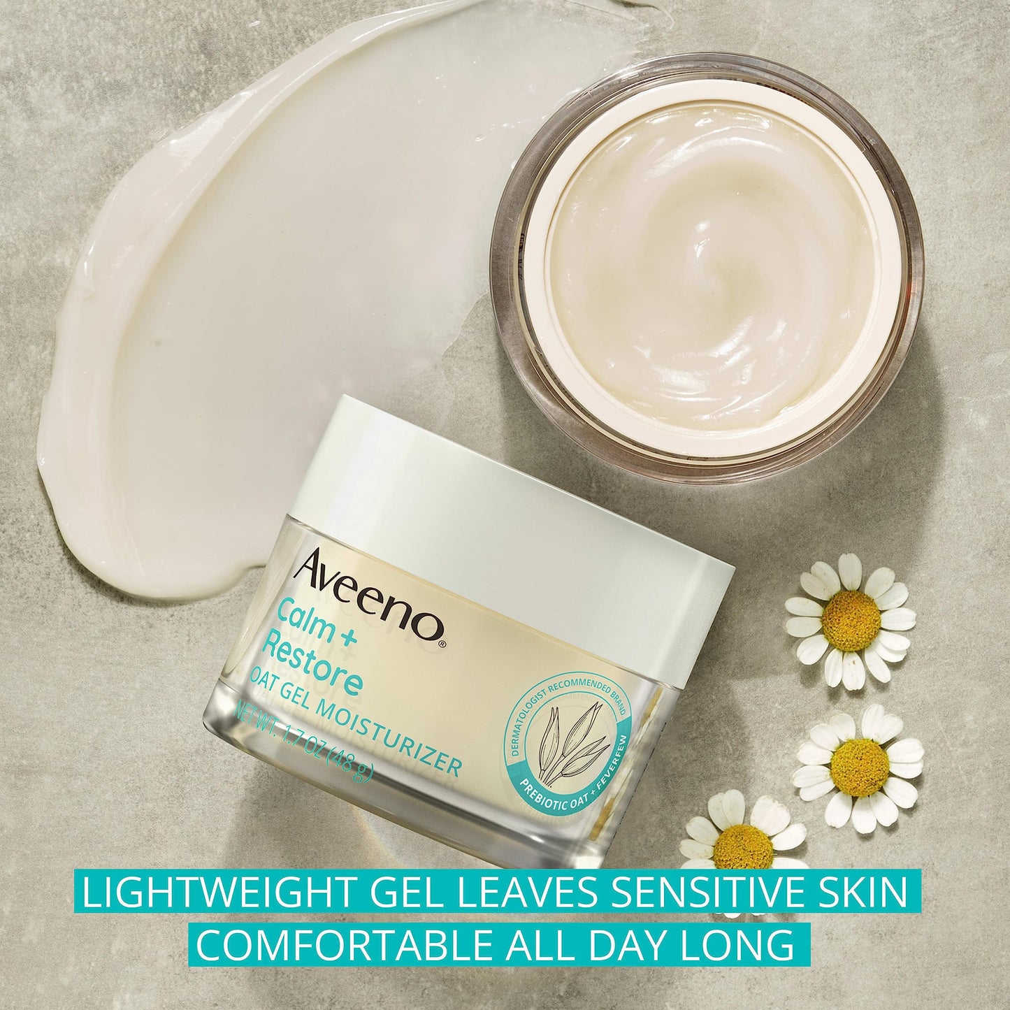 Aveeno Daily Travel Essentials Gift Set with Daily Moisturizing Lotion, Daily Moisturizing Body Wash, Calm + Restore Makeup Removing Wipes, & Calm + Restore Oat Gel Moisturizer, 4 items