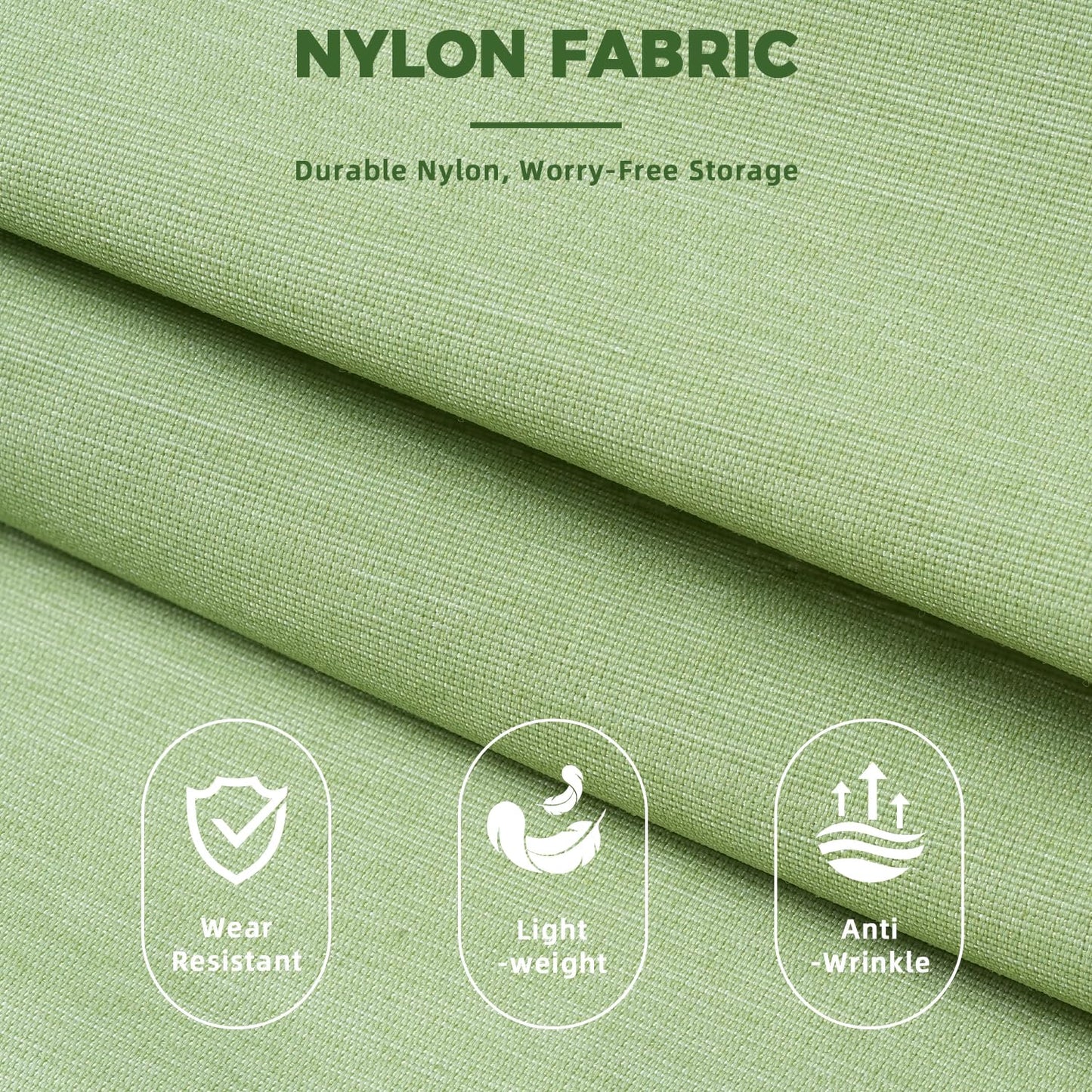 BAGAIL 6 Set/4 Set Lightweight Compression Packing Cubes for Travel, Anti-Tearing Expandable Organizer Bags for Suitcase(6 Set, Matcha Green)