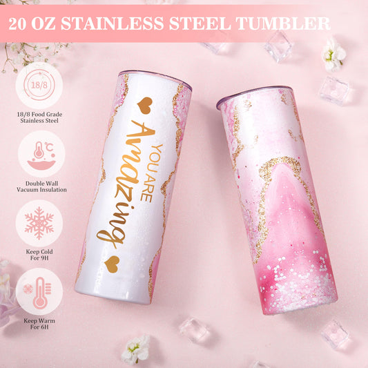 Birthday Gifts for Teen Girls, Best Friend Gift for Her, Happy Birthday Relaxing Spa Gifts Basket Self Care Gift for Mom, Wife, Girlfriend, Sister, Her, Friends, Coworker