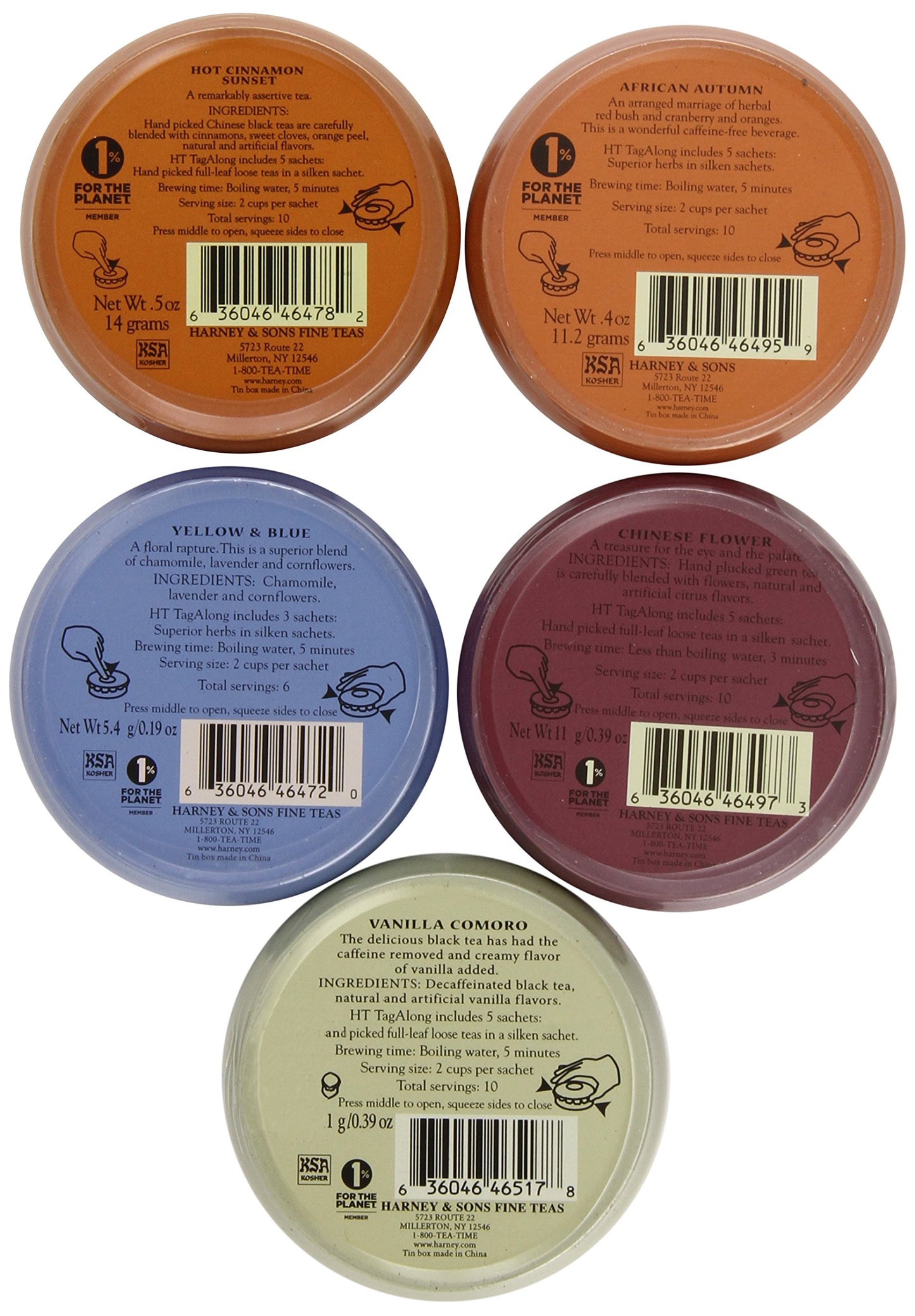 Harney & Sons Tagalong Tea Gift Set