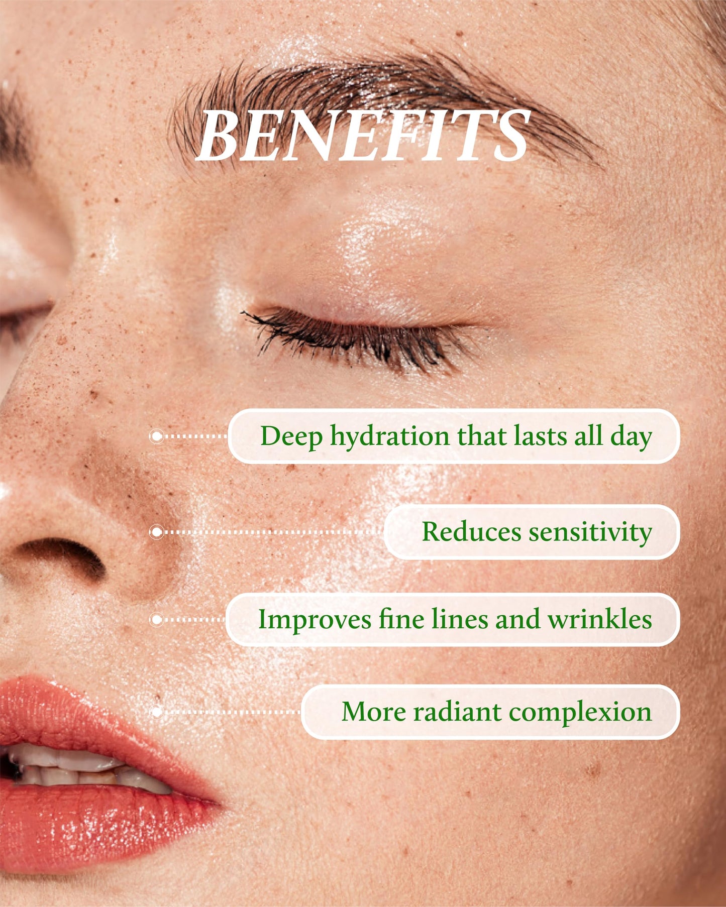 YADAH Cactus Green Hydra Serum (1.01fl oz) - Hydration, Oil-Moisture Balance, Strengthen Skin Barrier. Niacinamide, Adenosine.