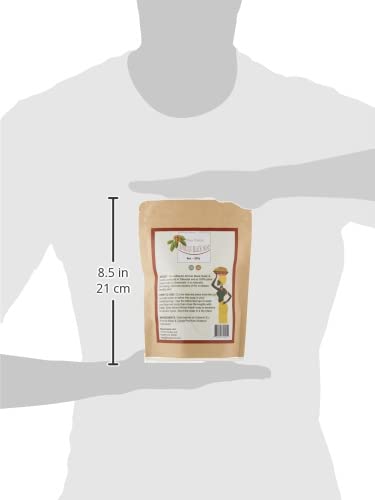 Shea Farms - Raw African Black Soap, 8oz Bar – Deep Cleansing Natural Black Soap for Acne, Dark Spots, Ring Worm, Eczema - Cruelty Free Face & Body Wash - Guaranteed 8oz Bar