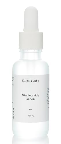 Niacinamide Serum by Ellipsis Labs – Hydrating, Balancing, Skin Barrier Strengthening Vitamin B3 with Oatmeal and Betaine for Radiant, Smooth Skin, Oil Control, Vegan and Cruelty-Free, 1 Fl Oz