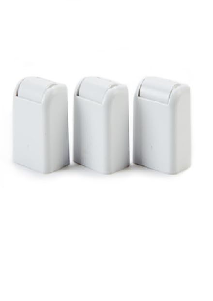 Clean + Easy Large Wax Roller Heads – Roll On Wax Refill Applicators, Compatible with Wax Cartridges for Legs & Body Hair Removal, 3 Pack