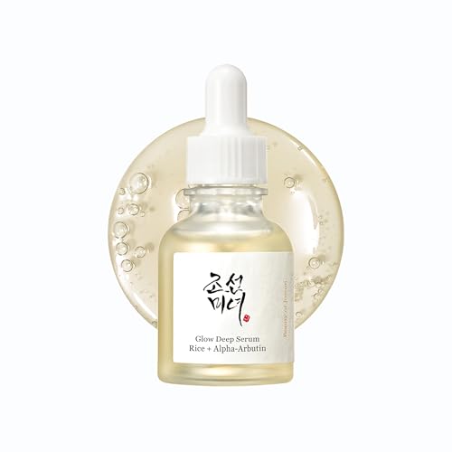 Beauty of Joseon Glow Deep Serum Rice Alpha-Arbutin for Uneven Dull Skin Tone, Daily Korean Skin Care for Men and Women 30ml, 1 fl.oz