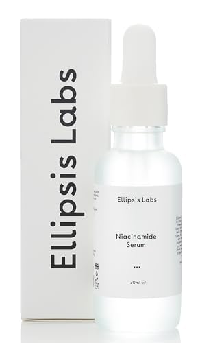Niacinamide Serum by Ellipsis Labs – Hydrating, Balancing, Skin Barrier Strengthening Vitamin B3 with Oatmeal and Betaine for Radiant, Smooth Skin, Oil Control, Vegan and Cruelty-Free, 1 Fl Oz
