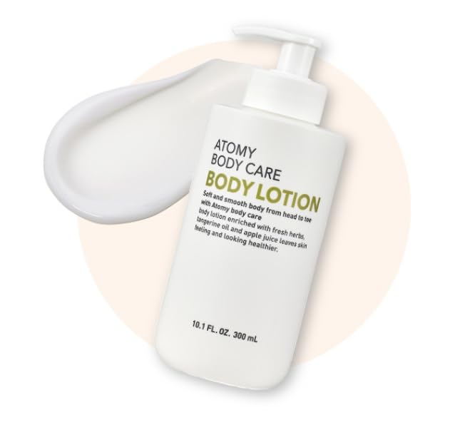 BC233 Korean Body Care Body Lotion (300ml 10.1 fl oz.) Non-Sticky Texture, Light and Refreshing