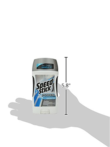 Speed Stick Antiperspirant & Deodorant Solid, Unscented, 3 oz