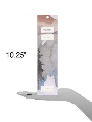 Juniper Ridge All-Natural Aromatic Campfire Incense - Long-Lasting Bamboo Sticks - Aromatherapy & Meditation Therapy - No Synthetic Fragrance - Douglas Fir - 20 Count