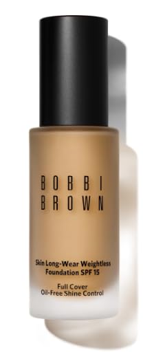 Bobbi Brown Mini Skin Long-Wear Weightless Foundation Broad Spectrum SPF 15 .44 fl oz / 13 ml - Warm Beige W-046