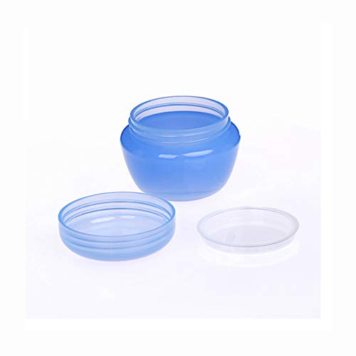 Wopanxye 12pack 20g Refillable Cosmetic Container, 20ml Frosted Small Sample Jars with Inner Liner for Oils Salves Creams Lotions Powder Makeup Eye-shadow Nails Beads Toner, FREE Spatulas & Labels