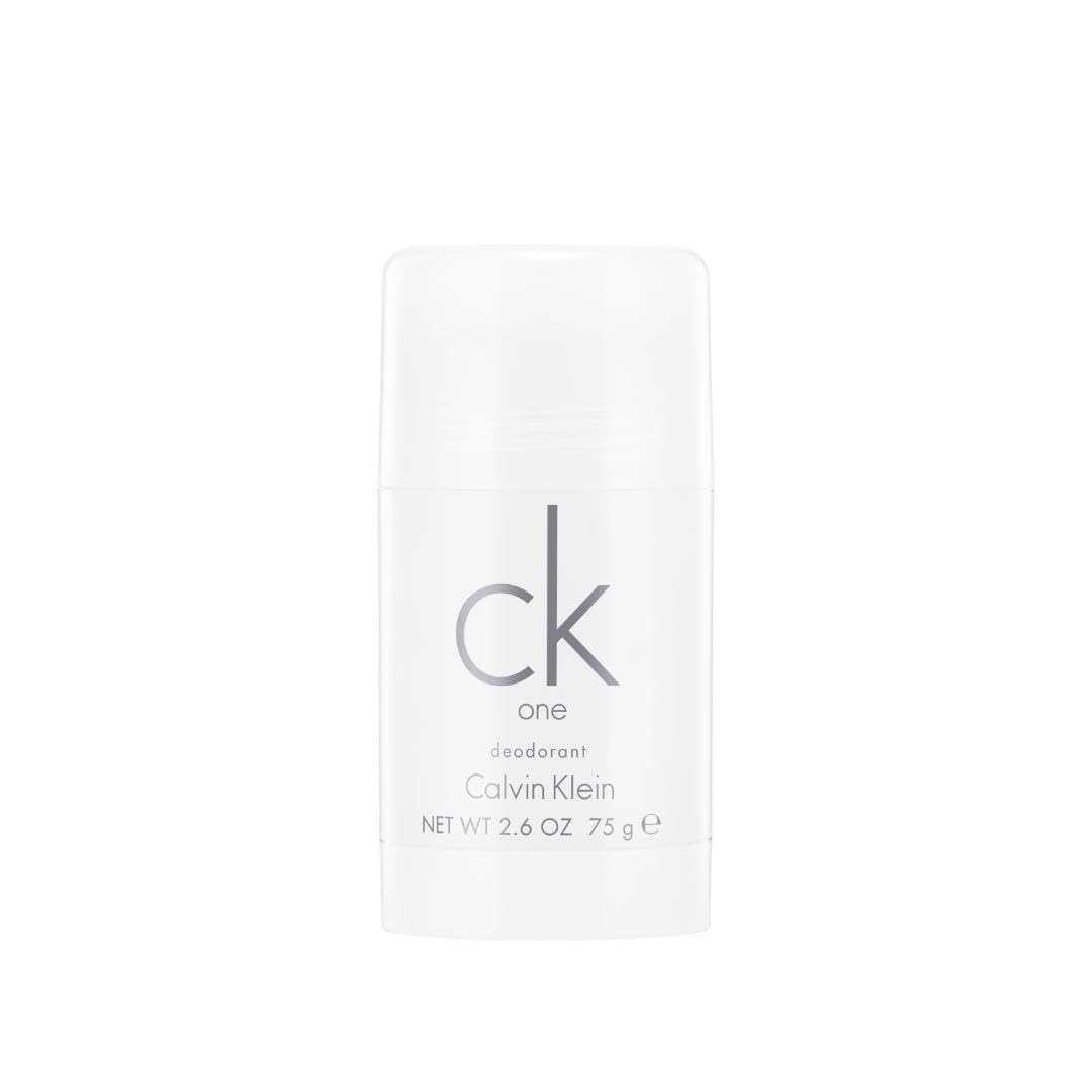 Calvin Klein CK One Deodorant Stick – With Notes of Green Tea, Bergamot, Cardamom, Violet & Amber – 2.6oz