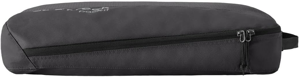 Eagle Creek Pack-It Reveal Extended Stay Set - Compression Travel Packing Cubes Set - Eco-Friendly - Quick-Drying, Water-Resistant & Translucent Fabric - Pack of 6 - Black