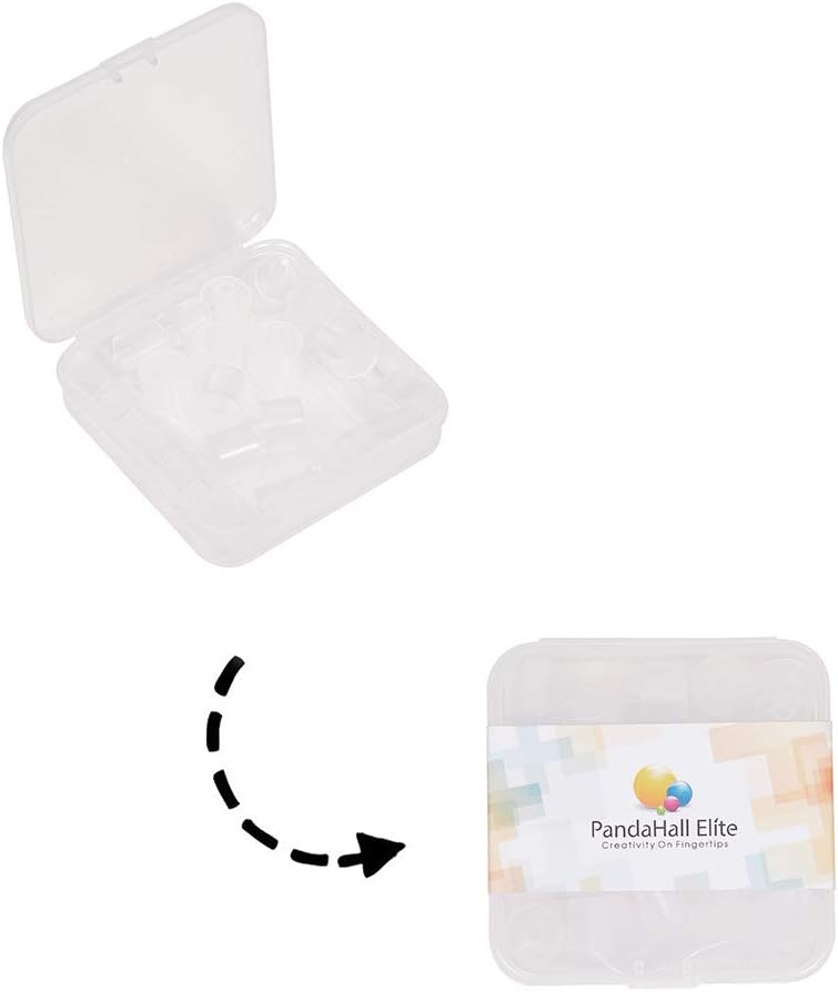 PH PandaHall 20pcs Perfume Refill Pump Perfumes Dispenser Pump Cosmetic Dispenser Pumps Transfer Tool for Small Travel Refillable Perfume Atomizer Spray Bottle, No Bottles