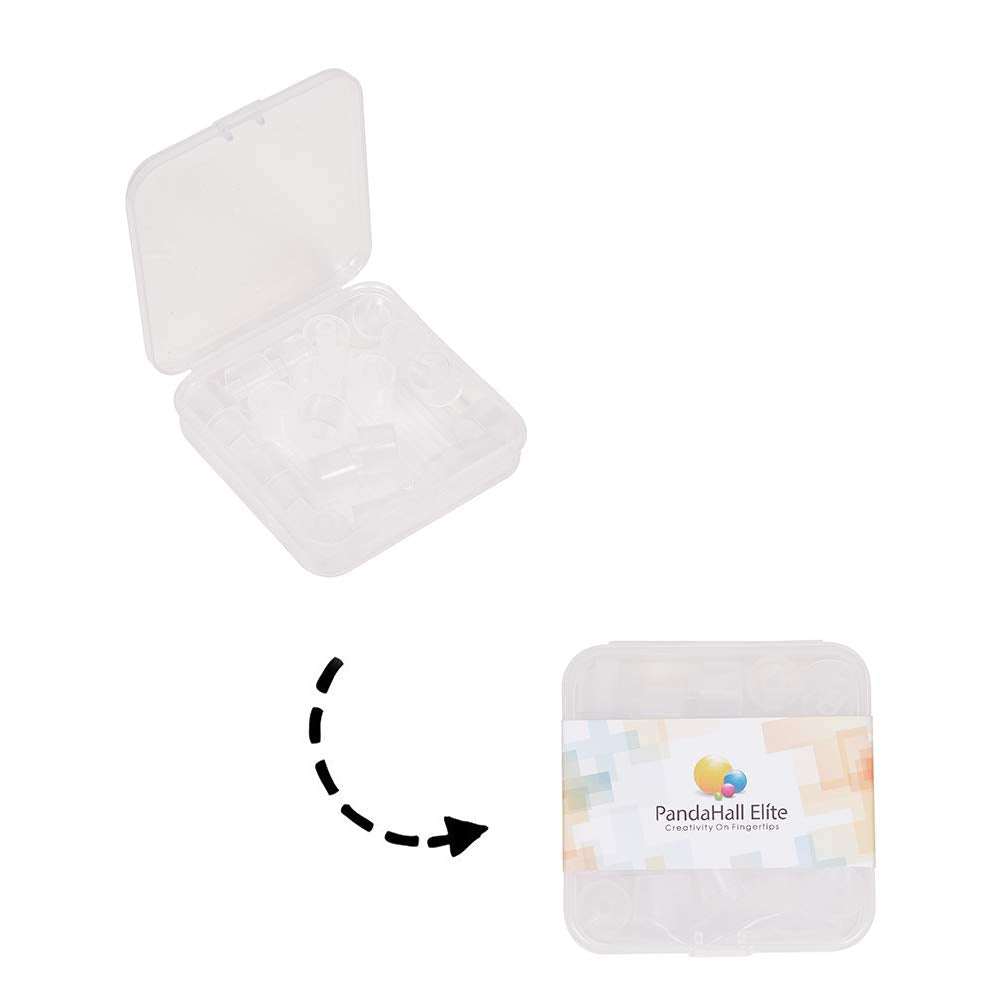 PH PandaHall 20pcs Perfume Refill Pump Perfumes Dispenser Pump Cosmetic Dispenser Pumps Transfer Tool for Small Travel Refillable Perfume Atomizer Spray Bottle, No Bottles