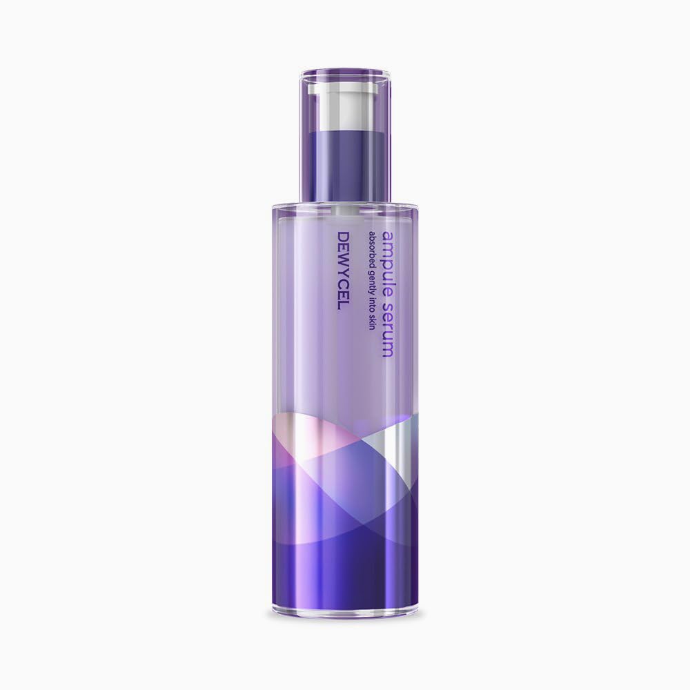 DEWYCEL AMPULE SERUM with Niacinamide, Ceramide NP, and Hyaluronic Acid | Highly Absorptive Hydrating Serum with Micro-Molecules | Korean Premium Skincare | 3.4 fl oz / 100 ml