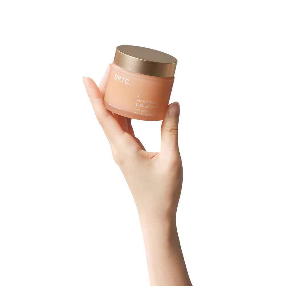 BRTC V10 Multi-Lift Sleeping Pack | Overnight Mask for Face Moisturizer, Moisturizing and Nourishing | Korean Skincare (80 ml, 2.70 oz)