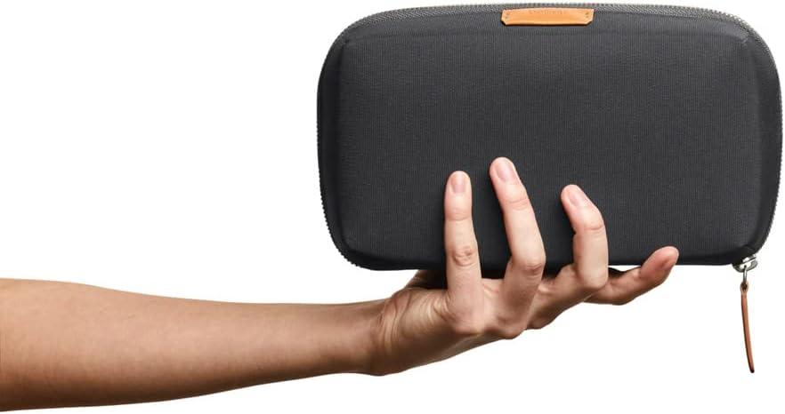 Bellroy Tech Kit (Tech Accessories Organizer Pouch, Zipper Closure, Stores Power Bank, Phone Charger, Cables & More) - Slate