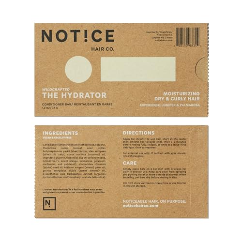 NOT!CE Hair Co. The Hydrator Conditioner Bar - moisturizing | dry & curly hair