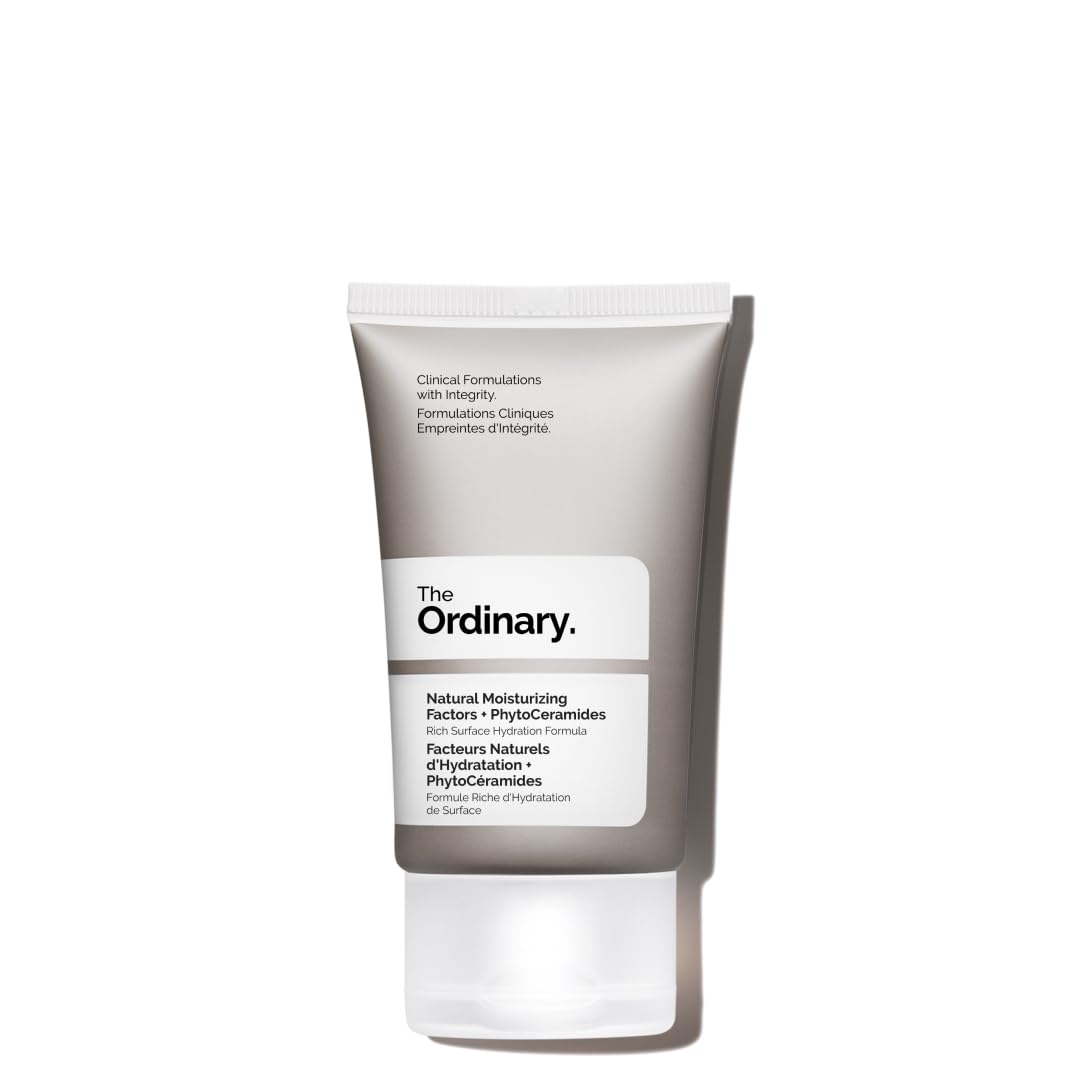 The Ordinary Natural Moisturizing Factors + PhytoCeramides, Rich Moisturizer for Dry Skin & Barrier Strength, Travel Size, 1 Fl Oz