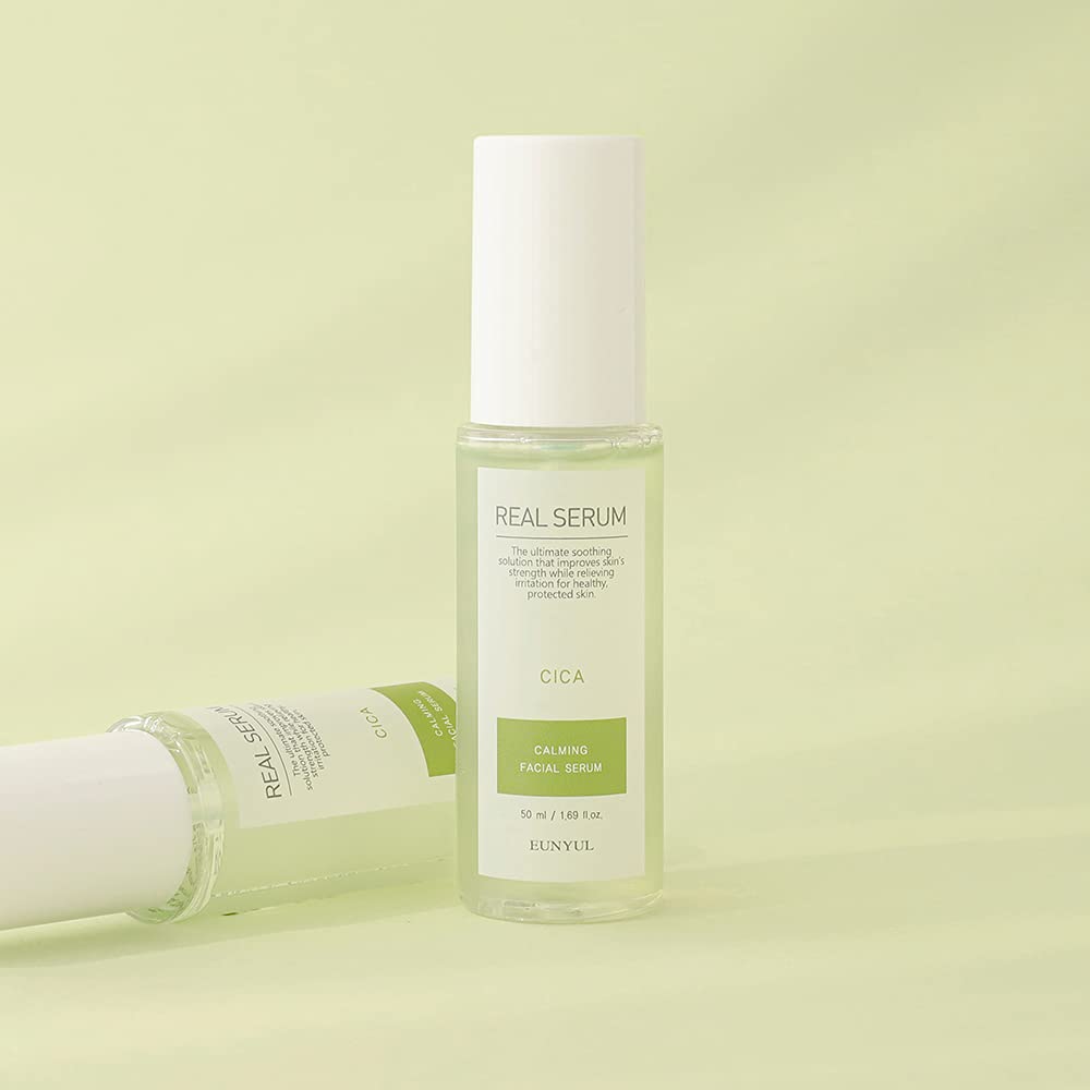 EUNYUL Real Cica Serum 1.69 fl. Oz. Korean Skincare Soothing & Moisturizing cica skincare