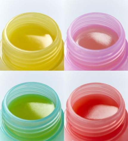 CNP Honey Lip Butter Mini Set – Propolis Lipcerin™ Travel-Size (4 Flavors), Hydrating Overnight Manuka Lip Balm & Mask, 12hr Long-lasting Moisture, Korean Skincare, 0.15 fl.oz. x 4 ea