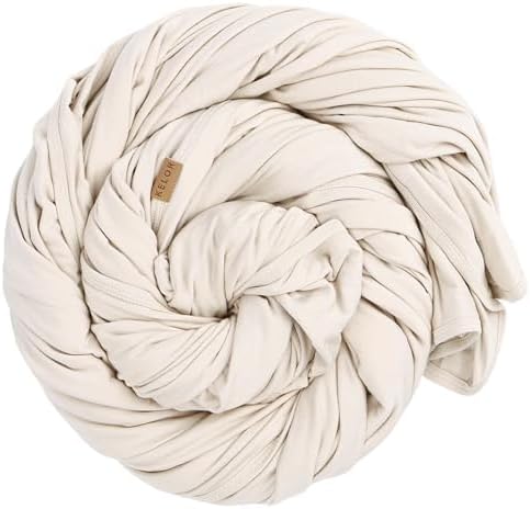 K E L O R Luxury Cooling Travel Blanket - Stretchy, Lightweight Soft & Breathable Shawl Wraps for Women