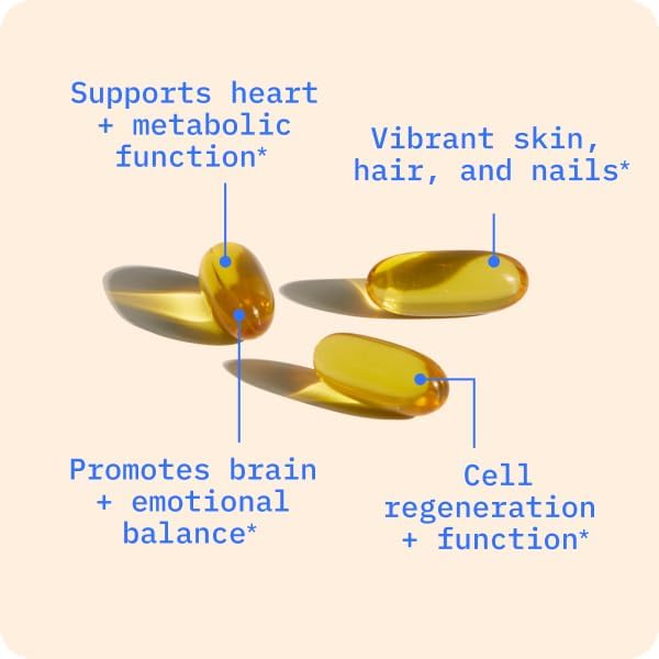 BodyBio Balance Oil - Vegan Omega 3 6 Supplement – Cold-Pressed Safflower & Flaxseed Oil – Supports Brain Function, Healthy Skin, and Mood