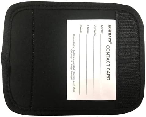 5 Pack Neoprene Luggage Handle Wraps Bright Luggage Tags/Identifiers/Marker/Grips Travel Accessories for Airplane/Flying/Luggage (Palm Tree)