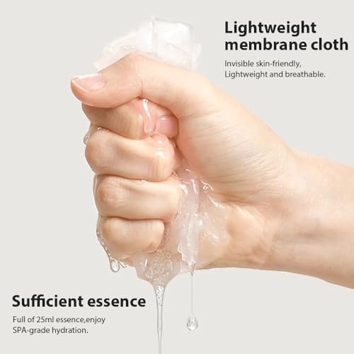 FeiCuiYun Girl Character Sheet Masks, Spa Party Facial Mask Skincare Set, Sheet Masks Skin Care, Moisturize Brighten Soothe for All Skin Types, Christmas Birthday Gifts for Women Men Girls, (8Pcs)