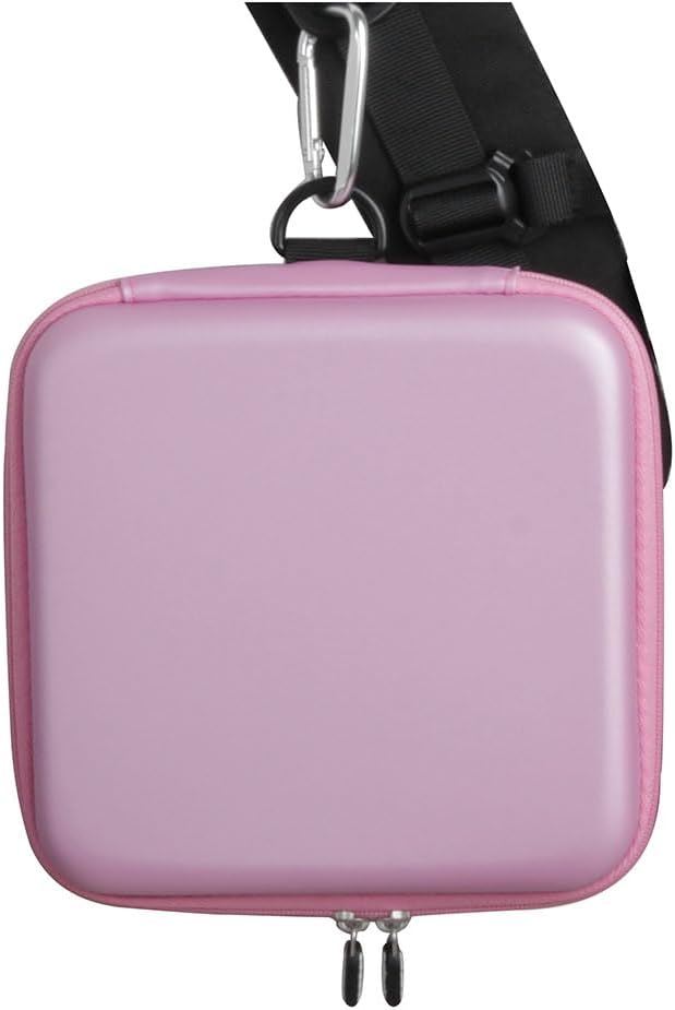Adada Hard Travel Case for noot Products K11/Elecder i37 Kids Headphones(Only Case) (Pink)