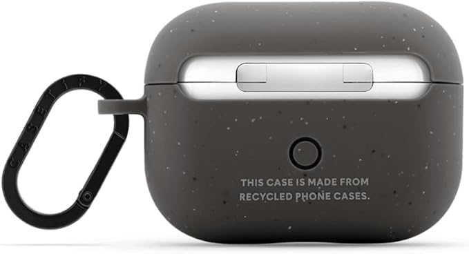 CASETiFY Bounce Airpods Pro (1st/2nd Gen) Case with Ring - Lick - Matte Charcoal