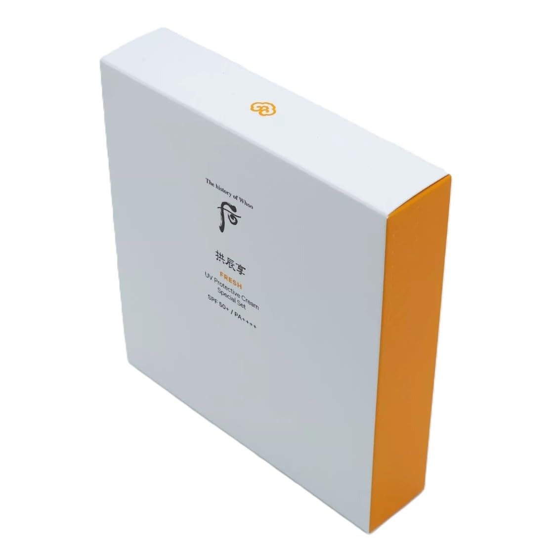 The Whoo Fresh UV Protective Cream Special 4pcs Set SPF 50+/ PA ++++ Provide Long-lasting Hydration to Dry Skin Complex, Moisturization and Nourish the Skin. Made in Korea