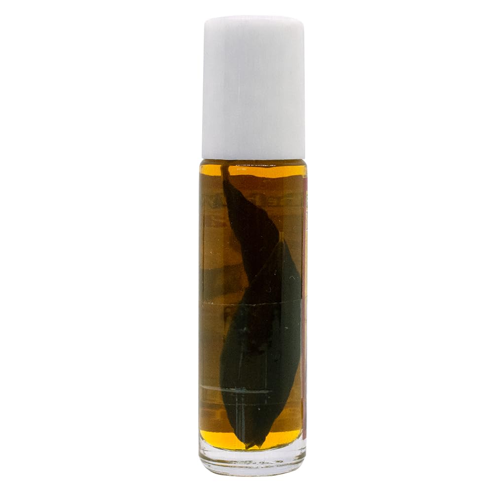 Holy Land Anointing Prayer Oil | Convenient Roll-On Bottle | Spiritual Aromatherapy for Healing and Protection | Calming Effects Inspire Inner Peace | Olive Leaf | Made in Jerusalem