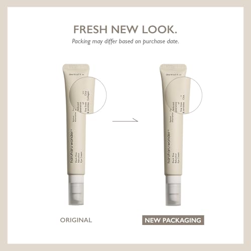 Haruharu Wonder Black Rice Bakuchiol Eye Cream 0.67 fl.oz / 20ml | Anti-Aging, Wrinkle Care, Natural Retinol Alternative | Cruelty Free, EWG-Green