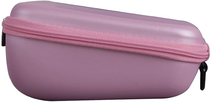 Adada Hard Travel Case for noot Products K11/Elecder i37 Kids Headphones(Only Case) (Pink)