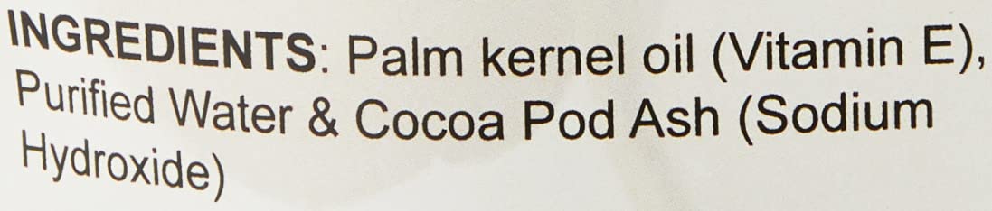 Shea Farms - Raw African Black Soap, 8oz Bar – Deep Cleansing Natural Black Soap for Acne, Dark Spots, Ring Worm, Eczema - Cruelty Free Face & Body Wash - Guaranteed 8oz Bar