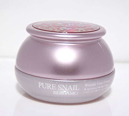 BERGAMO] Pure Snail Wrinkle Care Moisturizing Cream 50g/age Proof,hight Lifting/Korean Cosmetics