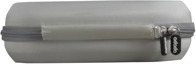 Adada Hard Travel Case for Silensys E7/PurelySound E7 / MOVSSOU E7 /COWIN E7 / Tapela E7/ Audonia E7 Active Noise Cancelling Bluetooth Headphones (Grey)