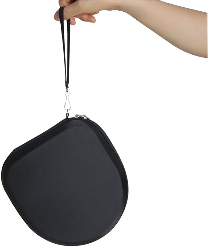 Adada Hard Travel Case for Silensys E7 / PurelySound E7 / MOVSSOU E7 / COWIN E7 / Tapela E7 / Audonia E7 Active Noise Cancelling Bluetooth Headphones (Black)