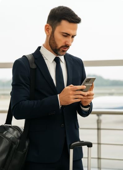 JORDISA Slim Power Bank Titanium 10000mAh - Magnetic Fast Charging Slim Portable Charger, Slim Power Bank Portable Charger for Travel and Daily Use - Lightweight and Durable