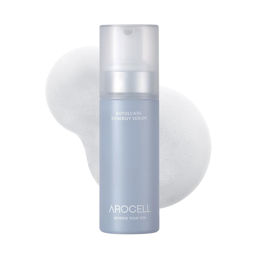 AROCELL Botulcare Synergy Bubble Serum 70ml – Korean Face Serum Anti Aging Collagen Peptide, Firming Hydrating Wrinkle Care, Elasticity Boosting, Pore Minimizing, Lightweight Non Sticky Daily Skincare