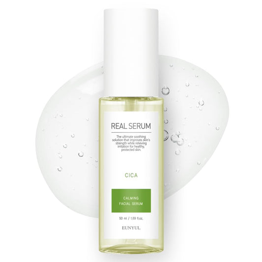 EUNYUL Real Cica Serum 1.69 fl. Oz. Korean Skincare Soothing & Moisturizing cica skincare
