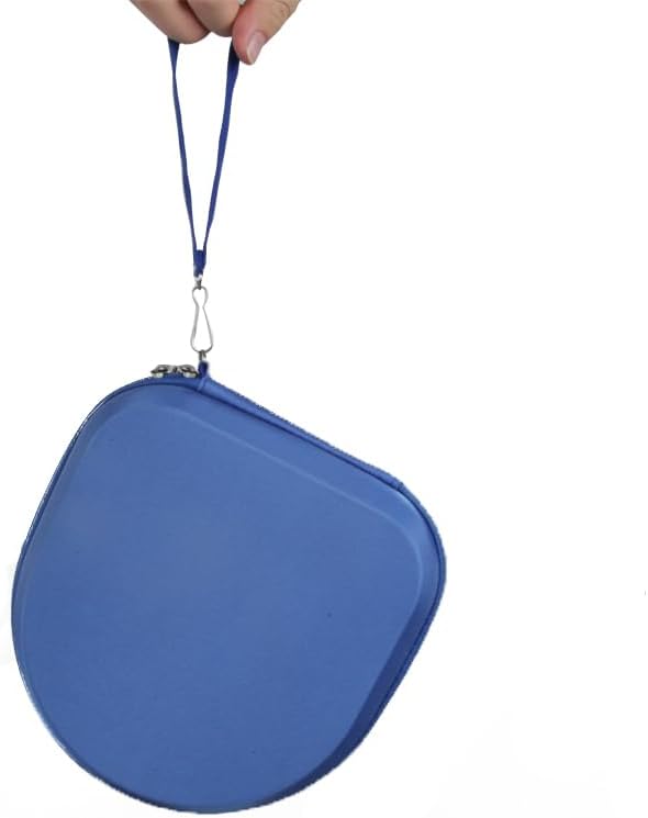 Adada Hard Travel Case for Active Noise Cancelling Bluetooth Headphones - Silensys, PurelySound, MOVSSOU, COWIN, Tapela, Audonia E7 (Blue)